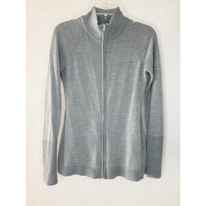 lululemon athletica Gray Full-Zip Sweatshirt